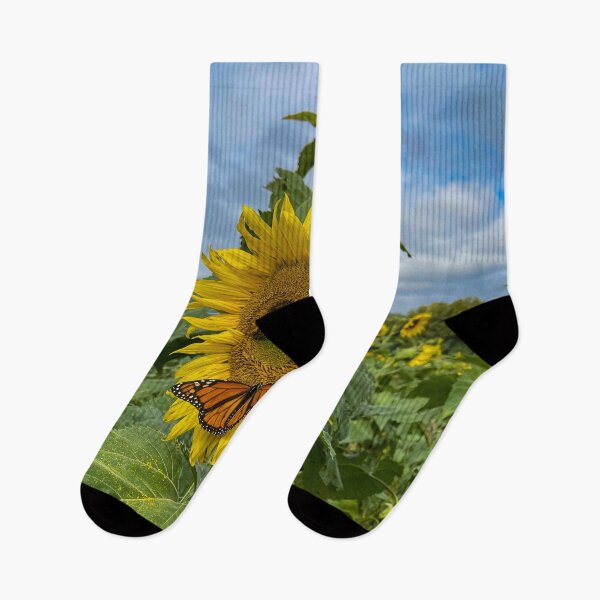 Item preview, Orange Butterfly and Sunflower designed and sold by Craig Kauzmann.