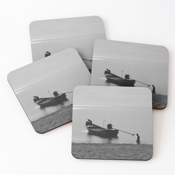 Item preview, Long tail boat in monochrome designed and sold by iam01110011.