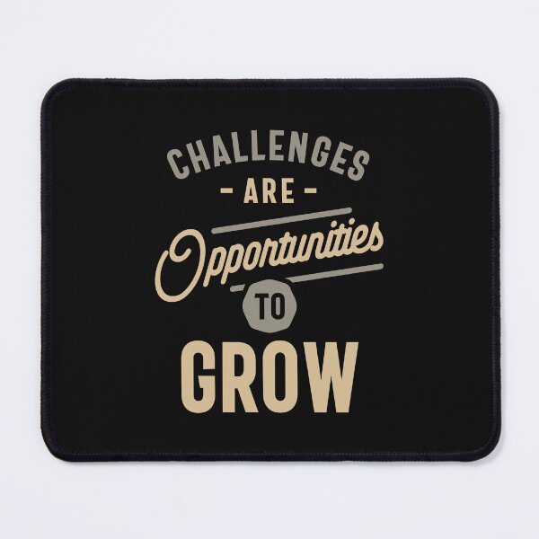 Item preview, Growth Through Challenges - Motivational Quote designed and sold by cidolopez.
