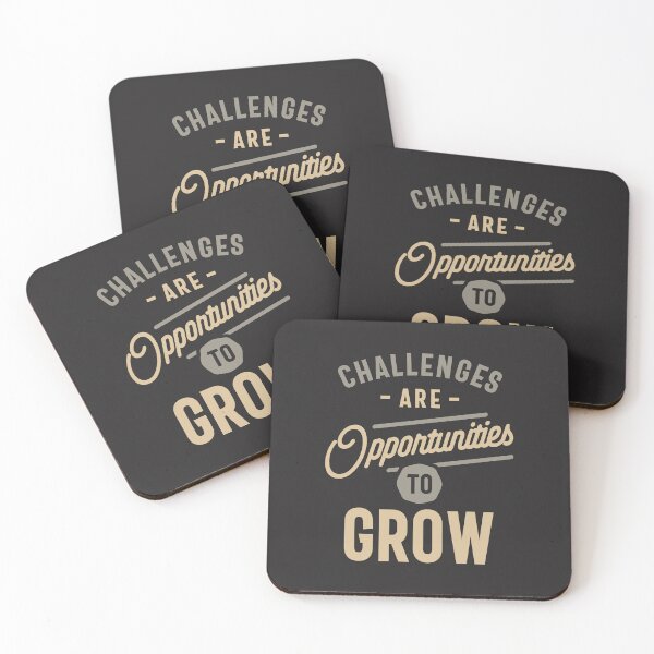 Item preview, Growth Through Challenges - Motivational Quote designed and sold by cidolopez.