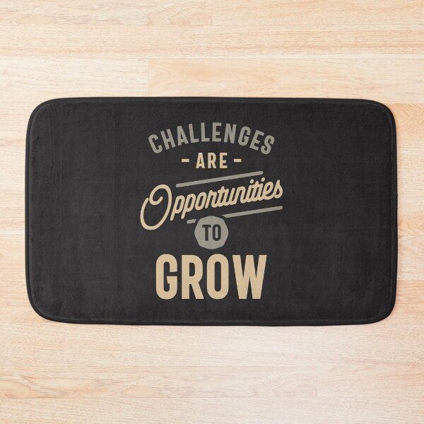 Item preview, Growth Through Challenges - Motivational Quote designed and sold by cidolopez.