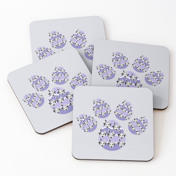 Item preview, Easter Egg as Dog Paw with Dalmatian Head with Bunny Ears designed and sold by SeasonalDogs.