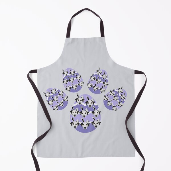 Item preview, Easter Egg as Dog Paw with Dalmatian Head with Bunny Ears designed and sold by SeasonalDogs.