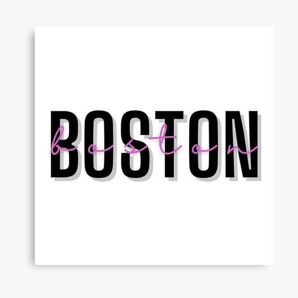 BOSTON Pro Team Logos - Wall Art Poster, 8x10 Color Photo