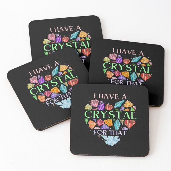 Item preview, I Have a Crystal for That, Witchy Heart Crystals Positive Phrase Design designed and sold by Mimielitas-Shop.