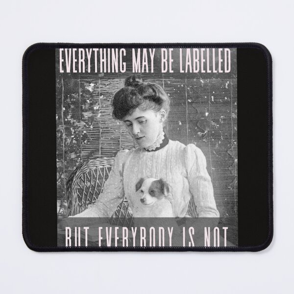 Item preview, Edith Wharton portrait and quote: Everything may be labelled- but everybody is not designed and sold by artbleed.