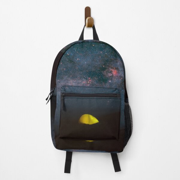 Item preview, A yellow Tent under the Winter galaxy designed and sold by Bill Metallinos.