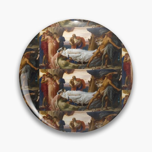 Item preview, Frederic Lord Leighton Hercules Wrestling With Death For The Body Of Alcestis designed and sold by TeeARTHY.