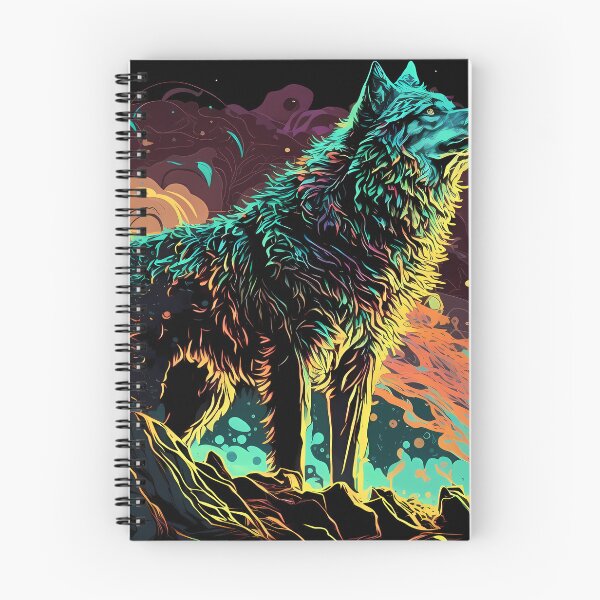 Item preview, Lone Wolf: Standing Strong in the Electric Jungle designed and sold by AOK-DESIGN.