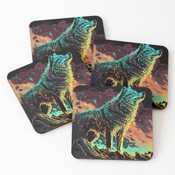 Item preview, Lone Wolf: Standing Strong in the Electric Jungle designed and sold by AOK-DESIGN.