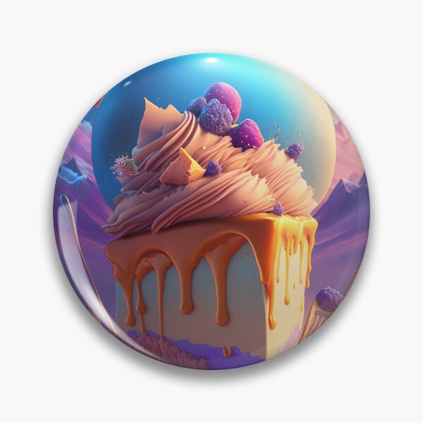 Item preview, DESSERT x DESERT - Delicious Cake Fantasy Art designed and sold by elnixart.