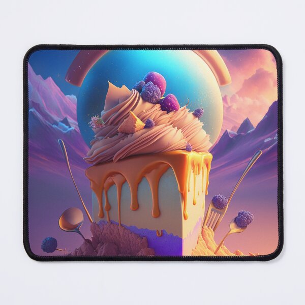 Item preview, DESSERT x DESERT - Delicious Cake Fantasy Art designed and sold by elnixart.