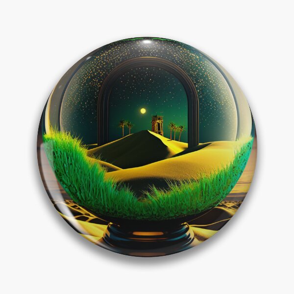 Item preview, Fantasy Landscape Art, Desert Hut designed and sold by Fantasy Masterpiece.