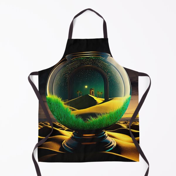 Item preview, Fantasy Landscape Art, Desert Hut designed and sold by Fantasy Masterpiece.
