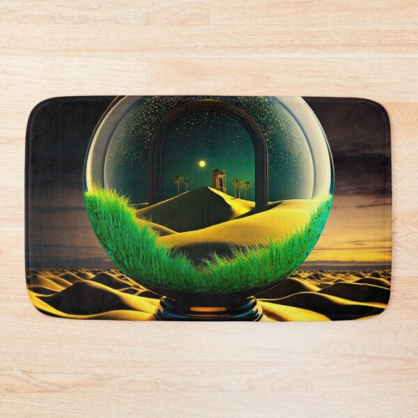 Item preview, Fantasy Landscape Art, Desert Hut designed and sold by Fantasy Masterpiece.