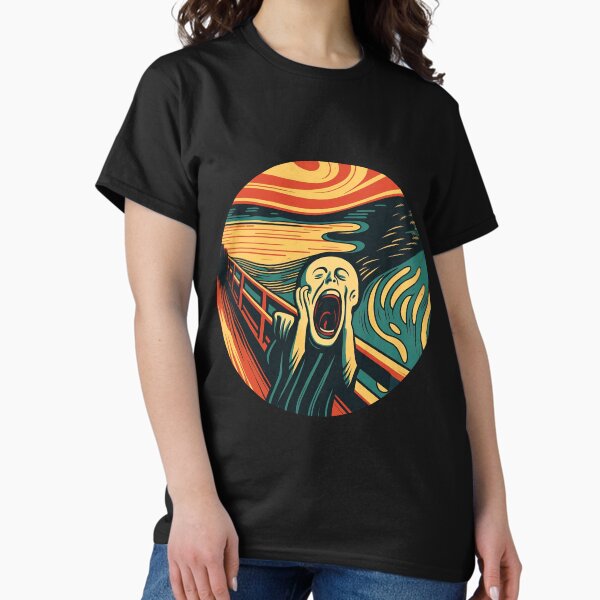 Edvard Munch Scream T-Shirts for Sale | Redbubble