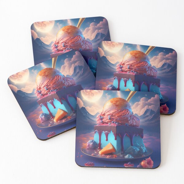 Item preview, DESSERT x DESERT - Delicious Cake Fantasy Art designed and sold by elnixart.