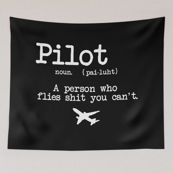 Item preview, Funny Pilot Saying - Sarcastic Pilot Definition designed and sold by Ikaroots.