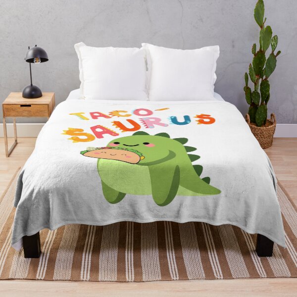 Item preview, Cute Kawaii Taco-saurus Dinosaur Holding a Taco designed and sold by ElLocoMus.