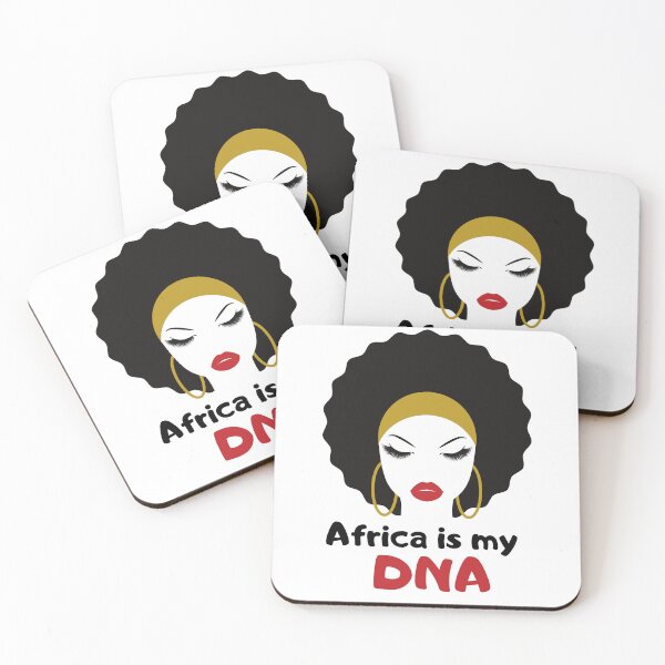 Aperçu de l'œuvre l'Afrique est dans mon ADN créée et vendue par smilup.