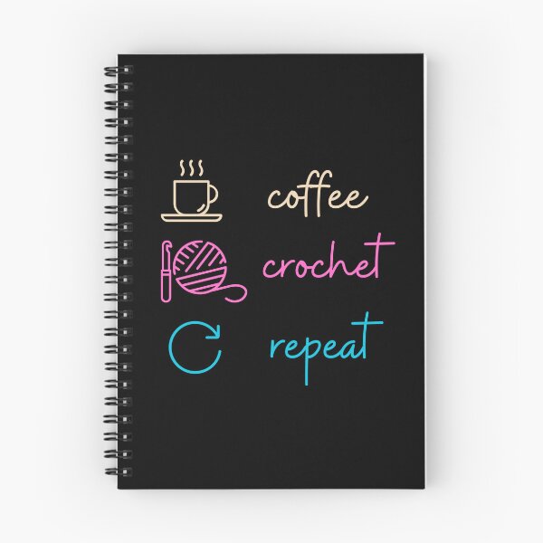 Item preview, Coffee Crochet Repeat designed and sold by foxcielle.