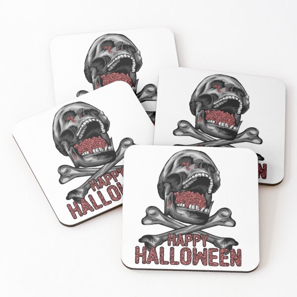 Item preview, Happy Halloween Skull designed and sold by whyitsme.