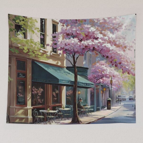 Item preview, Springtime Street View designed and sold by Dawn van Doorn.