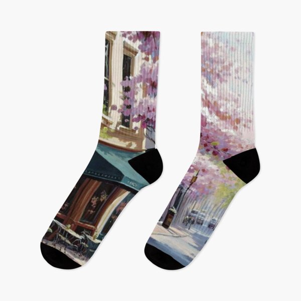 Item preview, Springtime Street View designed and sold by Dawn van Doorn.
