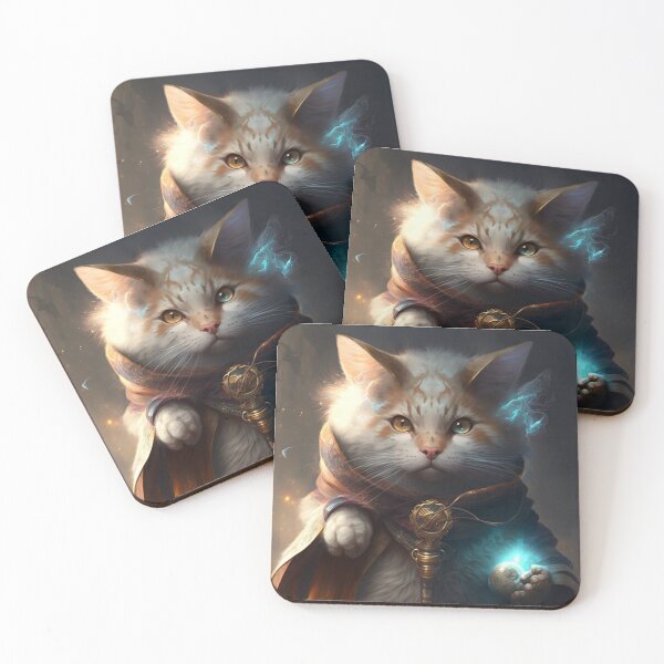 Item preview, fantasy cat,cat character, funny cats, cats lovers designed and sold by adnane4off.