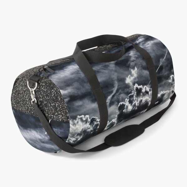 Item preview, Scenic view of dramatic dark sky above winding road less traveled  designed and sold by Khala.