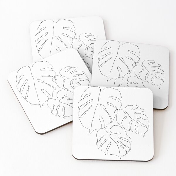 Item preview, Monstera Leaf Line Art | Single Line Botanical Drawing | designed and sold by RachelFCreative.