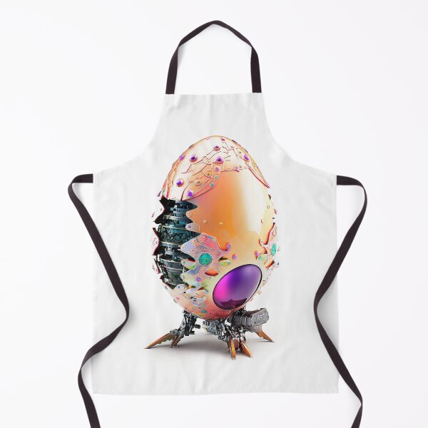 Item preview, Gold Egg Robot designed and sold by elnixart.