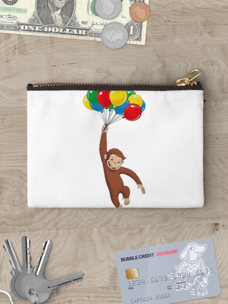 curious george Zipper Pouch