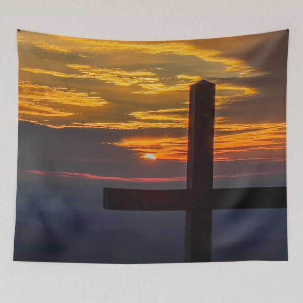 Artikelvorschau, Sunrise at the Top of the Pretty Place Cross entworfen und verkauft von Craig Kauzmann.