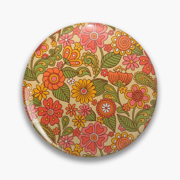 Item preview, Flores de los 70 designed and sold by Studio-Ithelda.