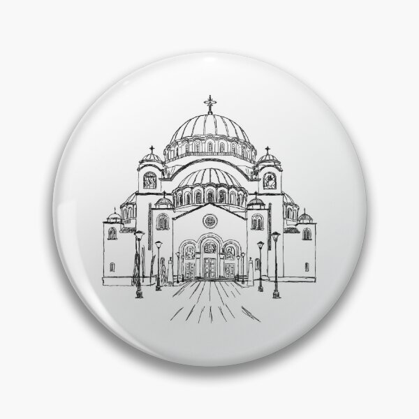 Item preview, Hram Svetog Save Beograd Serbia designed and sold by DejanVuk.