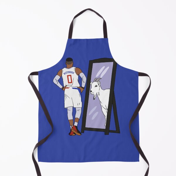 Item preview, Russell Westbrook Mirror GOAT (LAC) designed and sold by RatTrapTees.