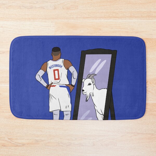 Item preview, Russell Westbrook Mirror GOAT (LAC) designed and sold by RatTrapTees.