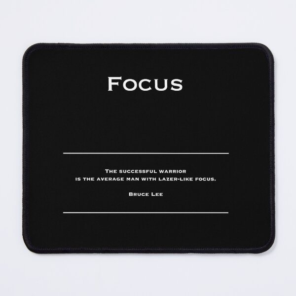 Item preview, Motivational Inspirational Wall Art, Home Decor, Office Decor. Entrepreneur Gift. Lazer-Like Focus. Warrior. Success Quotes. Bruce Lee Quotes. designed and sold by Read This Already.