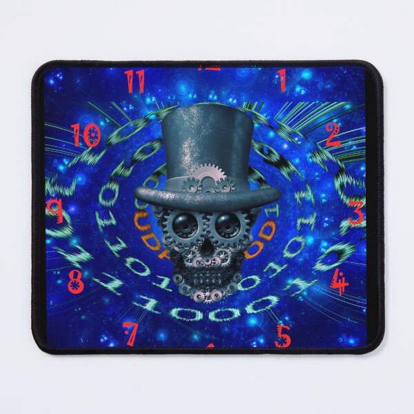 Item preview, Clock work skull clock designed and sold by Dragonheart401.