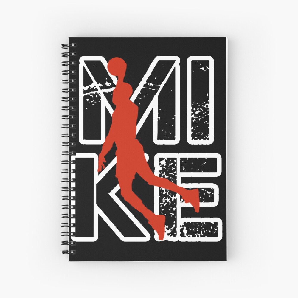 "Michael Jordan" Spiral Notebook for Sale by nbagradas Redbubble
