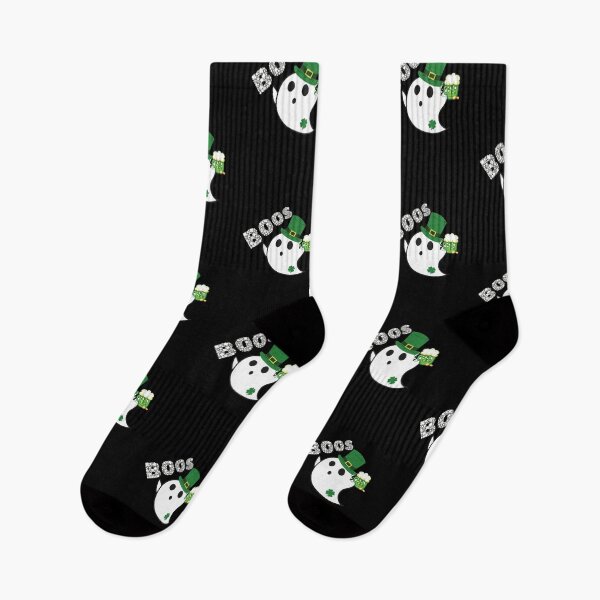 Item preview, Funny St. Patrick's Day Ghost Boos designed and sold by Windmill Wildflowers.