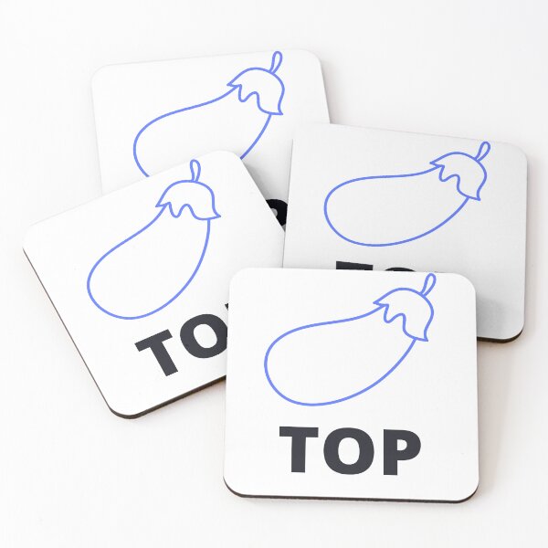 Item preview, Top Egg Plant Aubergine Blue designed and sold by stephenop92.
