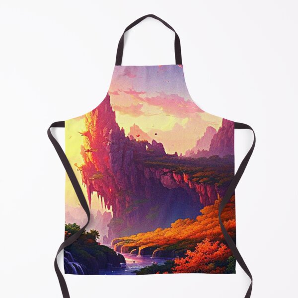 Item preview, morning on the cliff anime scenery designed and sold by hedoniism-shop.