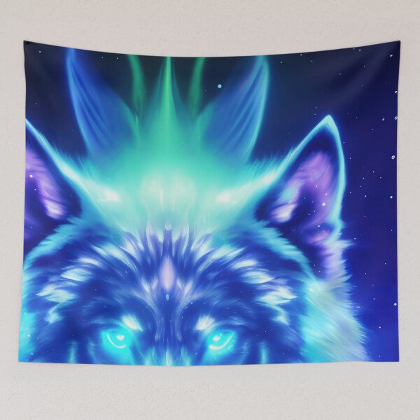 Item preview, Cosmic Wolf designed and sold by AtelierKytsune.