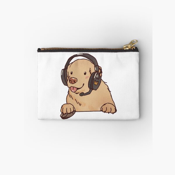 Item preview, Gamer Golden Retriever | Cute dog | Funny dog |  Gift for gamer designed and sold by Golden Turtle Studio.