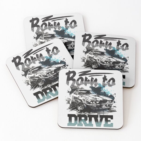 Item preview, Born to drive - funny saying designed and sold by VichallanStudio.
