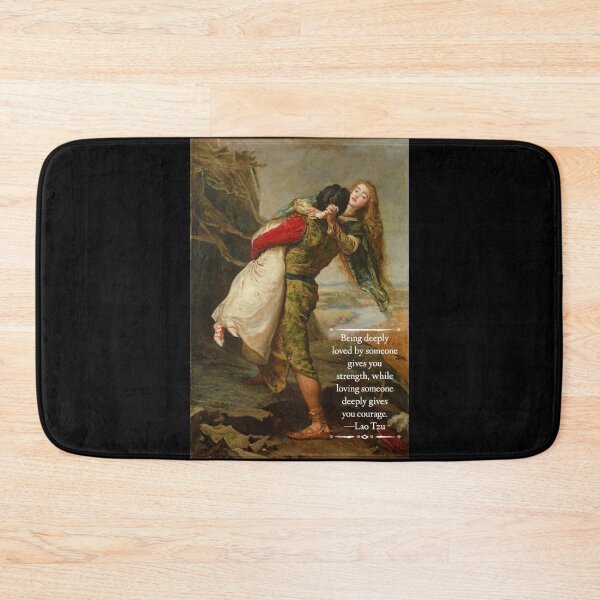 Item preview, John Everett Millais Painting With Lao Tzu Quote designed and sold by Classicambience.