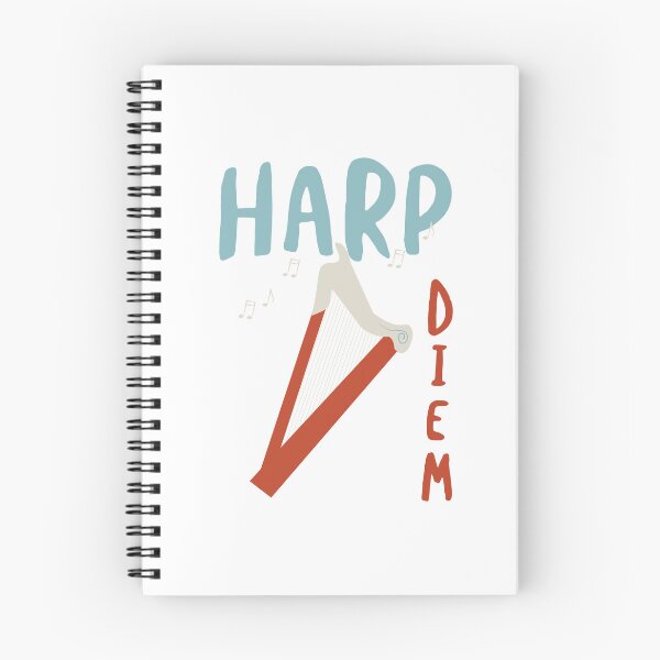 Item preview, Harp Pun Harp Diem designed and sold by whyitsme.