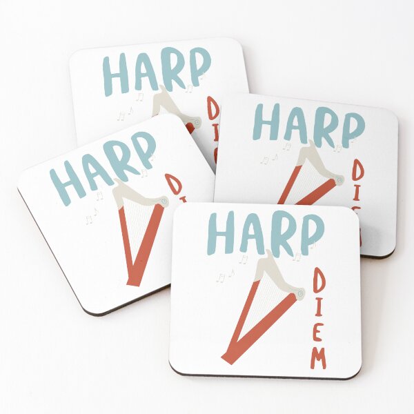 Item preview, Harp Pun Harp Diem designed and sold by whyitsme.